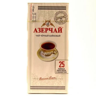Чай черный Азерчай Премиум 25пак в конвертах